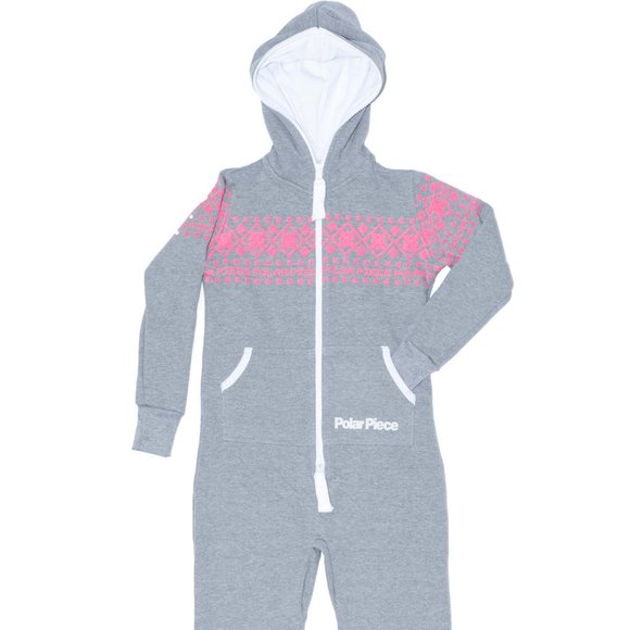 Kids Polar Piece Onesie - Picture 2 of 6